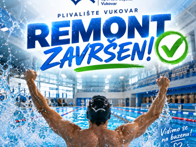 REMONT ZAVRŠEN – UNUTARNJI BAZEN PONOVNO OTVOREN!